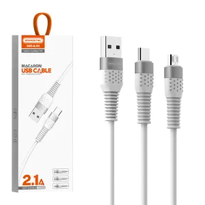 Great Demand Mobile USB Data Cable Fast Charging Type-C/Micro/IPH Charge Port Data Cable For Mobile Phone