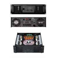 Amplificateur de puissance DJ de scène haut de gamme chinois à 2 canaux, haute puissance, niveau TD 2 * 2500W