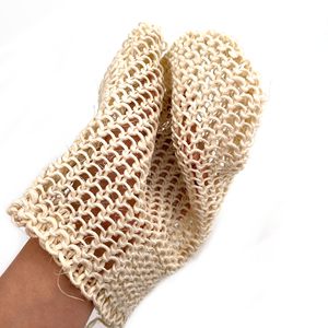 Gant de Douche Exfoliant en Sisal à Séchage Rapide, Produits de Bain, Emballage Personnalisé, Gant Exfoliant Biodégradable pour le Corps - Product Image 5
