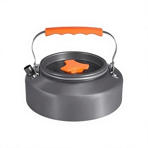 Bouilloire de camping portable en aluminium, théière d'extérieur 0,8L-2,0L, légère, anodisée, pour la randonnée - Product Image 1