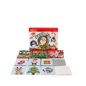 Kit de perles à fusionner en EVA de 5 mm pour Noël et Halloween, perles Perler pour les fêtes, bricolage, artisanat, jouet éducatif pour enfants, boîte-cadeau - Product Image 6