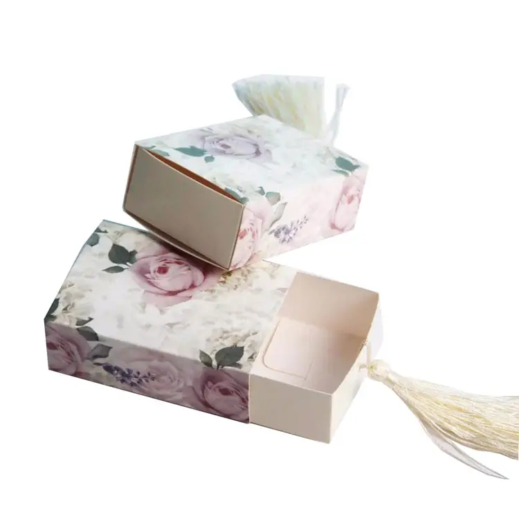 Cajón de impresión de mármol tipo caja extraíble de papel paquete de jabón