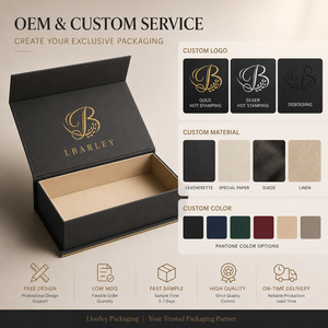 Caja de Regalo de Lujo con Cierre Magnético Personalizada de Alta Gama, Caja de Embalaje Elegante con Estampado en Dorado para Regalos - Product Image 2