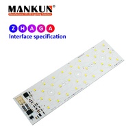 Conception extérieure de carte PCB du module 8W 15W 30W 94V0 de rue de Dob du rendement élevé LED pour l'application d'éclairage