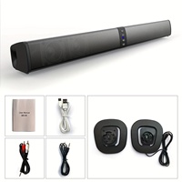 Barre de son TV BS36, haut-parleur de cinéma maison, caisson de basses, haut-parleurs sans fil Bluetooth, son surround 3D, barre de son stéréo, puce DSP, centre musical