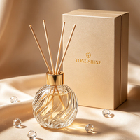Diffuseur de parfum en verre ananas de luxe 100 ml avec bouchon à vis pour la décoration intérieure aux États-Unis, au Royaume-Uni et au Canada – Fabricant