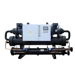 Design Easy Installation Cooling Capacity Industrial Type Screw Chiller Heat Pump Water Chiller