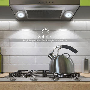 ไฟ LED เซ็นเซอร์ตรวจจับการเคลื่อนไหวแบบไร้สายสำหรับเด็กทารกในตัวใช้แบตเตอรี่ในตัวสำหรับใช้ในห้องน้ำในห้องโถงตู้เสื้อผ้าไฟกลางคืน - Product Image 4