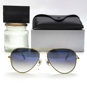 Lunettes de soleil classiques de haute qualité, best-seller, couleur bleue, pour hommes, modèle 3025 - Product Image 2