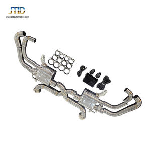 JTLD新型汽车发动机运动系统奥迪R8 V8 V10 2008-2015带阀运动排气系统钛猫背排气 - Product Image 6