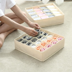 24 Cell Collapsible Closet Cabinet Organizer Underwear <strong>Storage</strong> Boxes for Storing Socks <strong>Lingerie</strong> Pants - Product Image 6