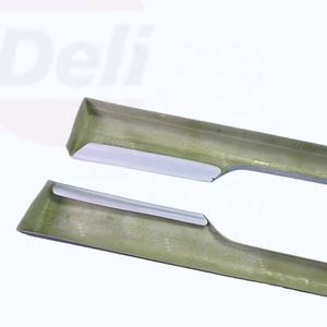 Para Nissan Skyline R34 GTT GTR kit de conversión OE falda lateral de fibra de vidrio 2 uds solo puede equiparse con guardabarros delantero y trasero de conversión - Product Image 4