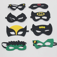 2025 usine personnalisée noël pâques Halloween carte avec Mission Animal masque pour les yeux fête feutre masque