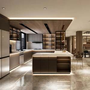 ตู้ครัวไม้จริงแบบโมดูลาร์ HUIPINJU ออกแบบเองได้ สไตล์โมเดิร์น - Product Image 2