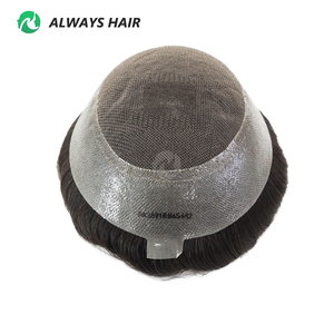 DURA Asutralia - 5 Polegadas Homens Toupee Cabelo Humano Rendas e PU Base de Cabelo Curto Patch Peruca Para Homens 6 Tamanho Cabelo Prótese Homem - Product Image 5
