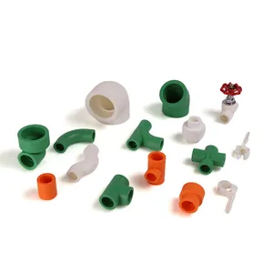 Factory Supplier Ppr Plumbing Pipe Fittings Plastic Hot Cold Water Tube Connector Ppr Fittings