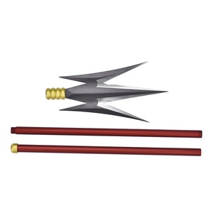 Réplica de Espada de Anime de una Pieza de 190 cm, Espada de Metal Completo de 440ss, Arma Tridente de Charlotte <span class=keywords><strong>Katakuri</strong></span> para Cosplay - Product Image 3