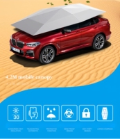 Parapluie de toit de voiture entièrement automatique Capot mobile Pare-soleil Protection contre la pluie et la neige Capot de vêtement automatique