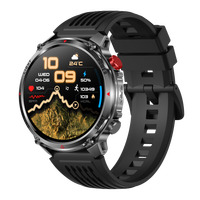 Smartwatch Sportivo GPS HT45 per Uomo con Schermo HD da 1,7", Batteria a Lunga Durata da 1100mAh, Modalità Sportive, Monitoraggio Frequenza Cardiaca e Ossigeno nel Sangue