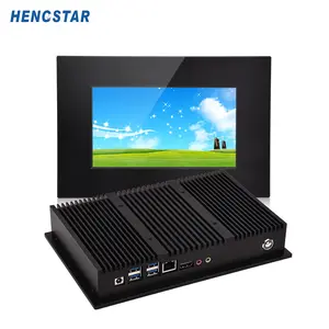 7 inch all in one panel pc 4g ram 64gb rom wifi true flat os industrial tablet mini pc advertising box computer