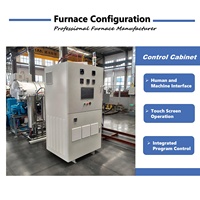 Four industriel à haute efficacité avec contrôle PLC 380V, taille personnalisée, pour carbonisation de précision, traitement thermique et frittage sous vide