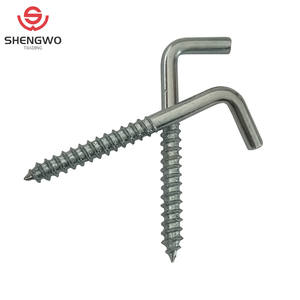 <span class=keywords><strong>Vis</strong></span> autotaraudeuse zinguée personnalisée par le fabricant <span class=keywords><strong>Vis</strong></span> à <span class=keywords><strong>crochet</strong></span> à <span class=keywords><strong>angle</strong></span> <span class=keywords><strong>droit</strong></span> de type L <span class=keywords><strong>Vis</strong></span> à bois - Product Image 2