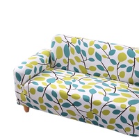 Emballage universel élastique tout-en-un, housse de canapé antidérapante, anti-poussière, extensible, coin imprimé en forme de l, housse pour les quatre saisons