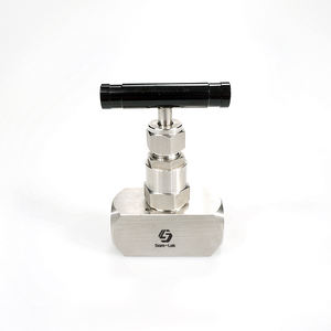 ステンレス鋼NPTめねじ10000psi高圧鍛造ニードルバルブ - Product Image 1