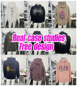 Sudadera con Capucha de Alta Calidad, Personalizada, para Hombre, Invierno, Talla Grande, Gruesa, Sin Cordón, de Algodón y Felpa, con Bolsillos, Estilo Urbano - Product Image 5