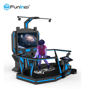 2020 Funin vr Simulador de atracciones atracción Parque 9d huevo cine vr simul vr <span class=keywords><strong>E</strong></span> caminar en el espacio - Product Image 4
