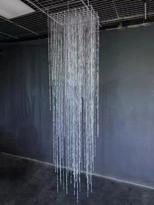 Pha Lê Acrylic hạt Trần rèm cửa trang trí trần treo lên treo hạt Rèm tổ chức sự kiện hội trường ngọc trai thiết kế sân khấu đám cưới - Product Image 2