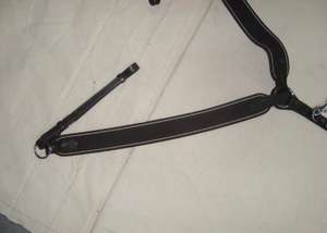 Pechera de Cuero Duradera para Caballo, Precio al por Mayor para Eventos Ecuestres de Carreras y Salto, Pechera Inglesa de Cuero para Caballo - Product Image 2