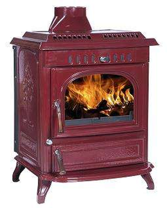 Cast Iron Freestanding Eco-Friendly <b>Wood</b> <b>Burning</b> <b>Stove</b> Fireplace <b>Small</b> Mini Log Burner for Villa Living Room Indoor Use - Product Image 5