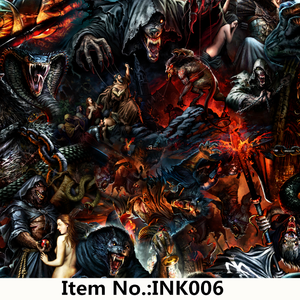 PVA HYDRO DIP Water Printing <strong>Film</strong> and <strong>Activator</strong> for Plastic Metal Wood Stone INK002 - Product Image 2