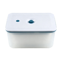 Conteneurs de stockage alimentaire sous vide AirBaker avec pompe électrique USB, boîte de conservation hermétique pour l'organisation du garde-manger de la cuisine