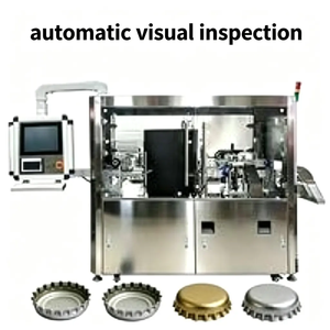 Machine d'inspection de bouteilles avec caméra multi-CCD pour détection de points noirs, rayures, déformations et différences de couleur, capacité maximale de 900 pièces minimum - Product Image 3