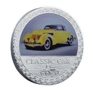 Set di Monete Vintage per <span class=keywords><strong>Auto</strong></span> <span class=keywords><strong>d</strong></span>'<span class=keywords><strong>Epoca</strong></span> Placcate Argento Colorate Gettoni Metallici Personalizzati Modello <span class=keywords><strong>Auto</strong></span> <span class=keywords><strong>d</strong></span>'<span class=keywords><strong>Epoca</strong></span> Pronta Consegna Diretta dalla Fabbrica - Product Image 4