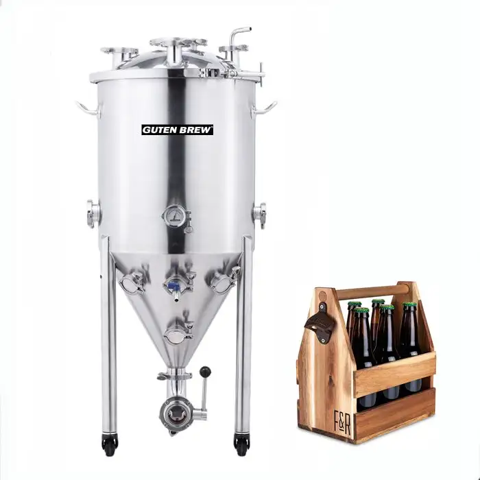 Conjunto de fermentação de fermentação caseira, equipamento de fermentação de cerveja para micro cervejaria