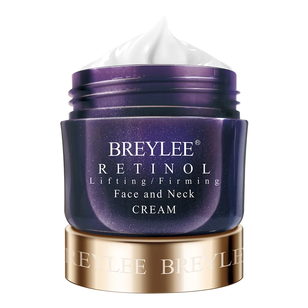 Breylee creme facial de leite orgânico, creme de beleza para homens, branqueamento, reparação de glicólico, ácido hialurônico