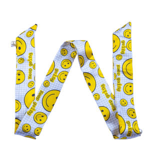 90×4cmの大きな正方形のショール、プリントシルクの正方形のヒジャブ、女性用スカーフ、様々な色のレディースヘッドバンド - Product Image 1