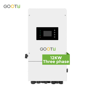 <span class=keywords><strong>GOOTU</strong></span> Nouveau onduleur solaire hybride triphasé basse tension IP65 10KW 12KW 12Kva avec module WiFi et contrôleur de charge solaire MPPT - Product Image 3