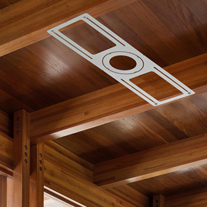 American Canadian Market 4 \ "6 \" Placa de construcción nueva Iluminación empotrada de acero galvanizado Soporte plano áspero Soportes <span class=keywords><strong>f</strong></span>áciles - Product Image 4