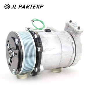 JL PARTEXP คอมเพรสเซอร์แอร์รถยนต์ คอมเพรสเซอร์แอร์ 24V 5SDKS สำหรับรถตู้ <span class=keywords><strong>Vanette</strong></span> Mixer - Product Image 1