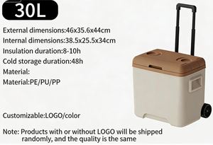 Nevera Portátil Aislada para Exteriores, Caja de Almacenamiento para Camping, Auto, Pesca, Conservación de Alimentos, Aislamiento Térmico - Product Image 5