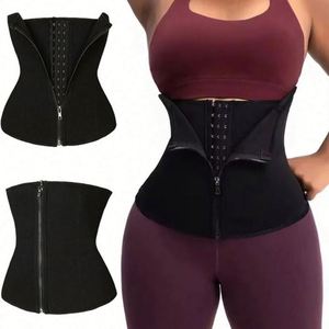 Ceinture amincissante respirante en nylon/coton pour femme, gaine ventrale sculptante pour la perte de poids, corset de maintien quotidien - Product Image 1