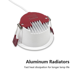 Led lõm 8 + 8W chống chói tri-màu Spotlight hẹp cạnh trần ánh sáng phòng khách phòng ngủ Trần Đèn Downlight - Product Image 5