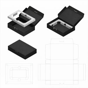 Caja de Embalaje Cosmético Personalizada OEM, Ecológica, Hecha con Materiales Reciclados, Caja de Envío para Impresión a Todo Color, Fabricante - Product Image 5