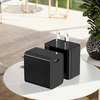 Süper Hızlı PD 25W Tip-C Adaptör QC3.0 Çıkış 5V Cep Telefonları, Dizüstü Bilgisayarlar, Tabletler ile Uyumlu ABD/AB/İngiltere/Avustralya Seyahat Adaptörü