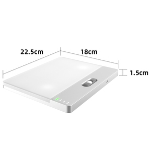 Vente en gros USB rechargeable capteur rotatif à 360 degrés <span class=keywords><strong>automatique</strong></span> ABS éconergétique <span class=keywords><strong>couloir</strong></span> plafonniers led - Product Image 2