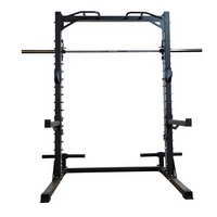 Machine Smith en acier avec logo personnalisé, demi-rack pour entraînement complet du corps, équipement de musculation pour usage universel